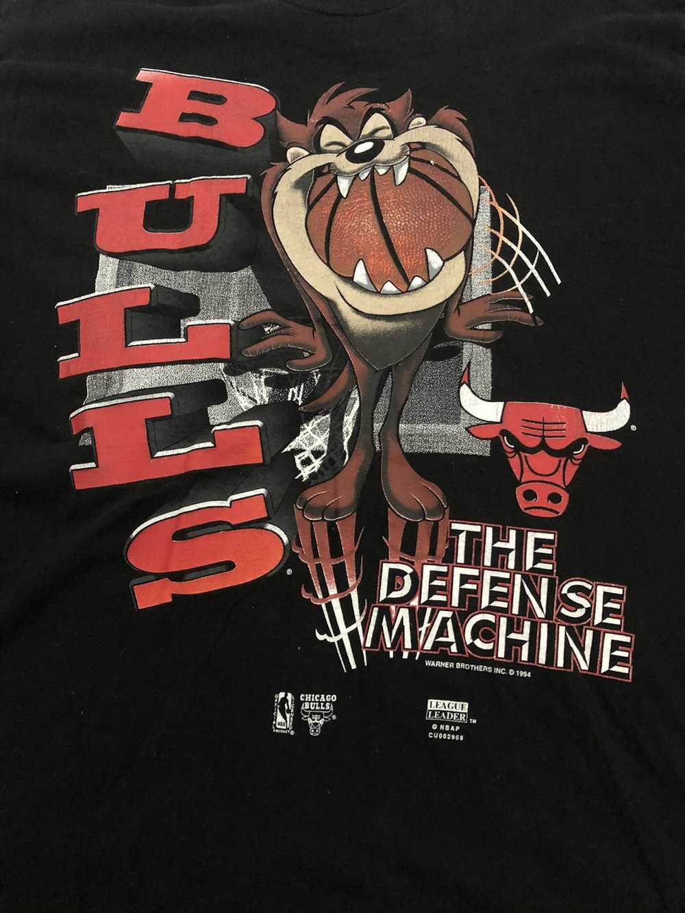 Vintage VTG 1994 Chicago Bulls Tazz The Defense M… - image 3