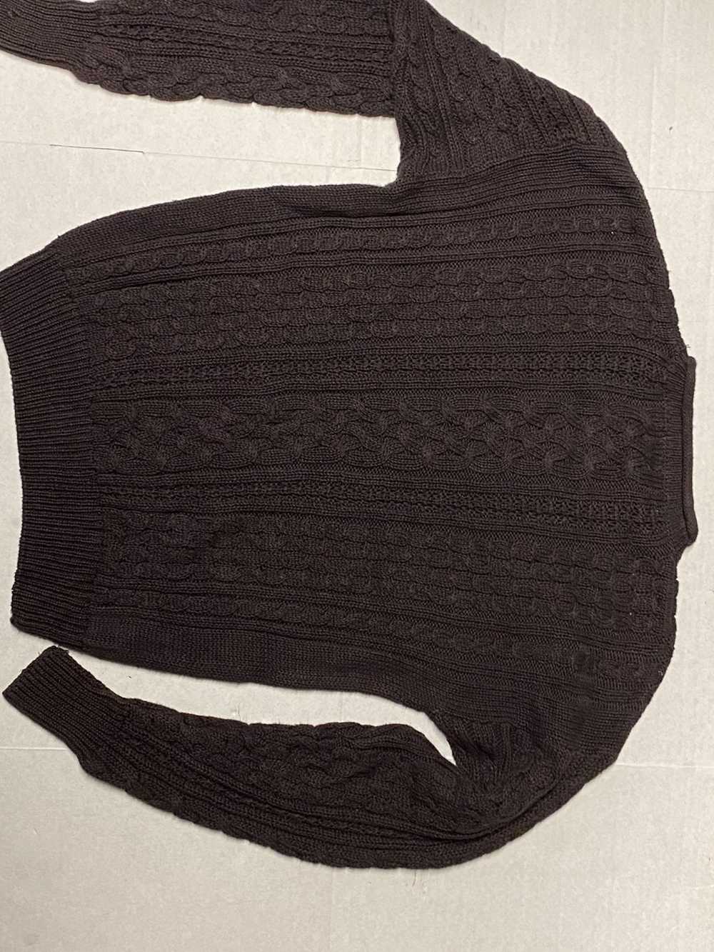 Structure × Vintage Vtg cable knit sweater - image 2