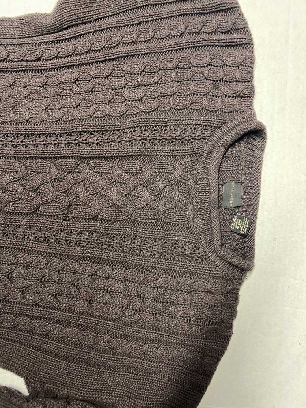 Structure × Vintage Vtg cable knit sweater - image 3