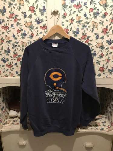 Hanes × Vintage Vintage 80s Chicago Bears Crewneck - image 1