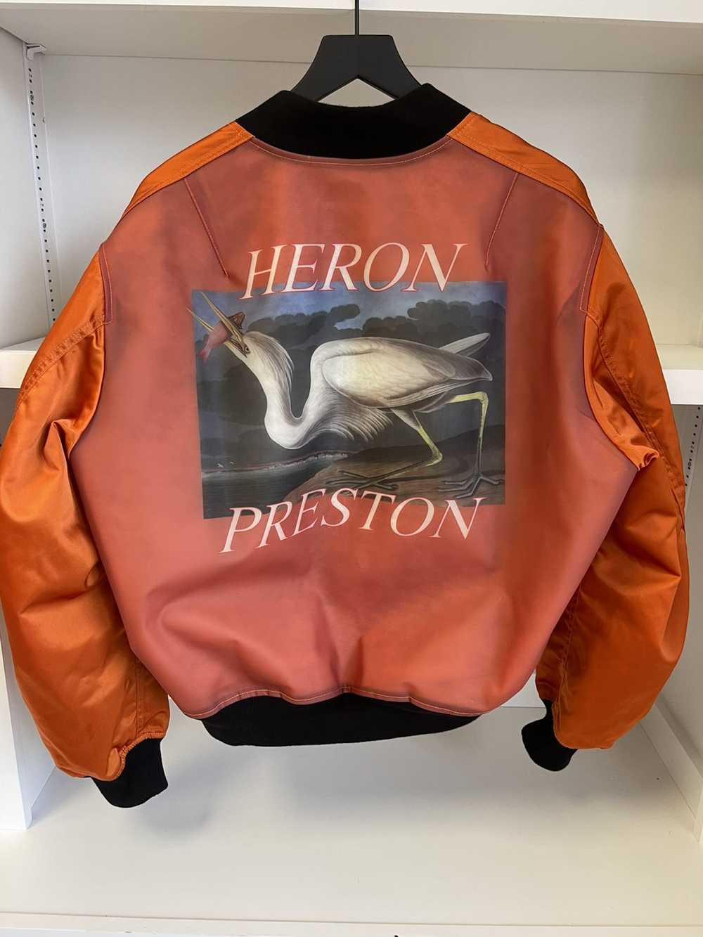 Heron Preston Heron Preston Orange Coat - image 6