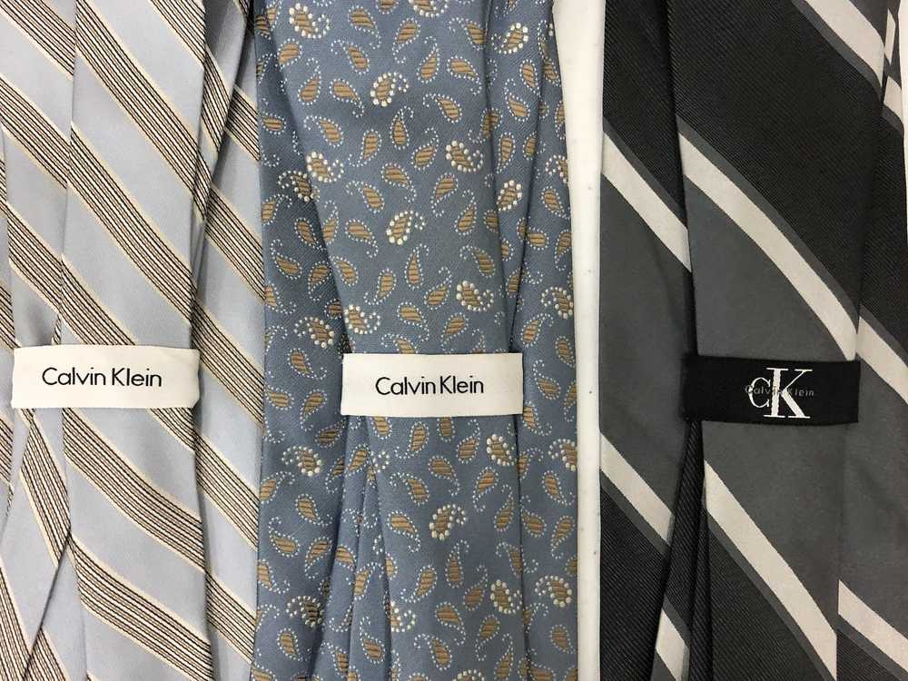 Calvin Klein Calvin Klein Set of 3 Ties (USED) - image 3