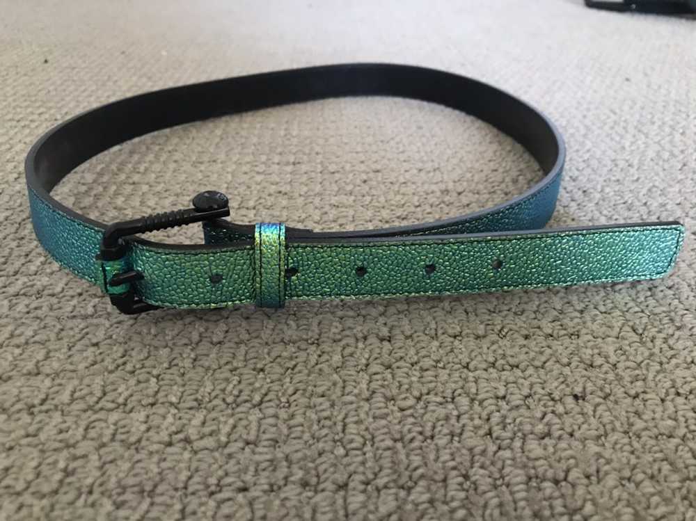 Kenzo Kenzo chameleon leather belt - image 4