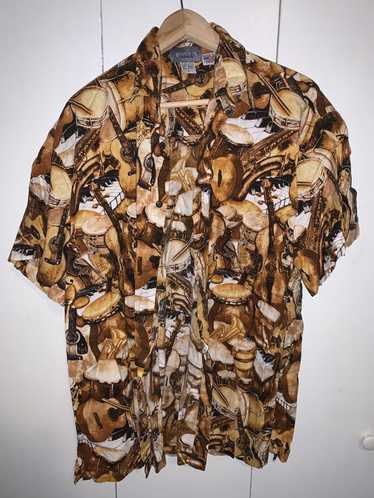 Hawaiian Shirt × Made In Usa × Vintage high seas t