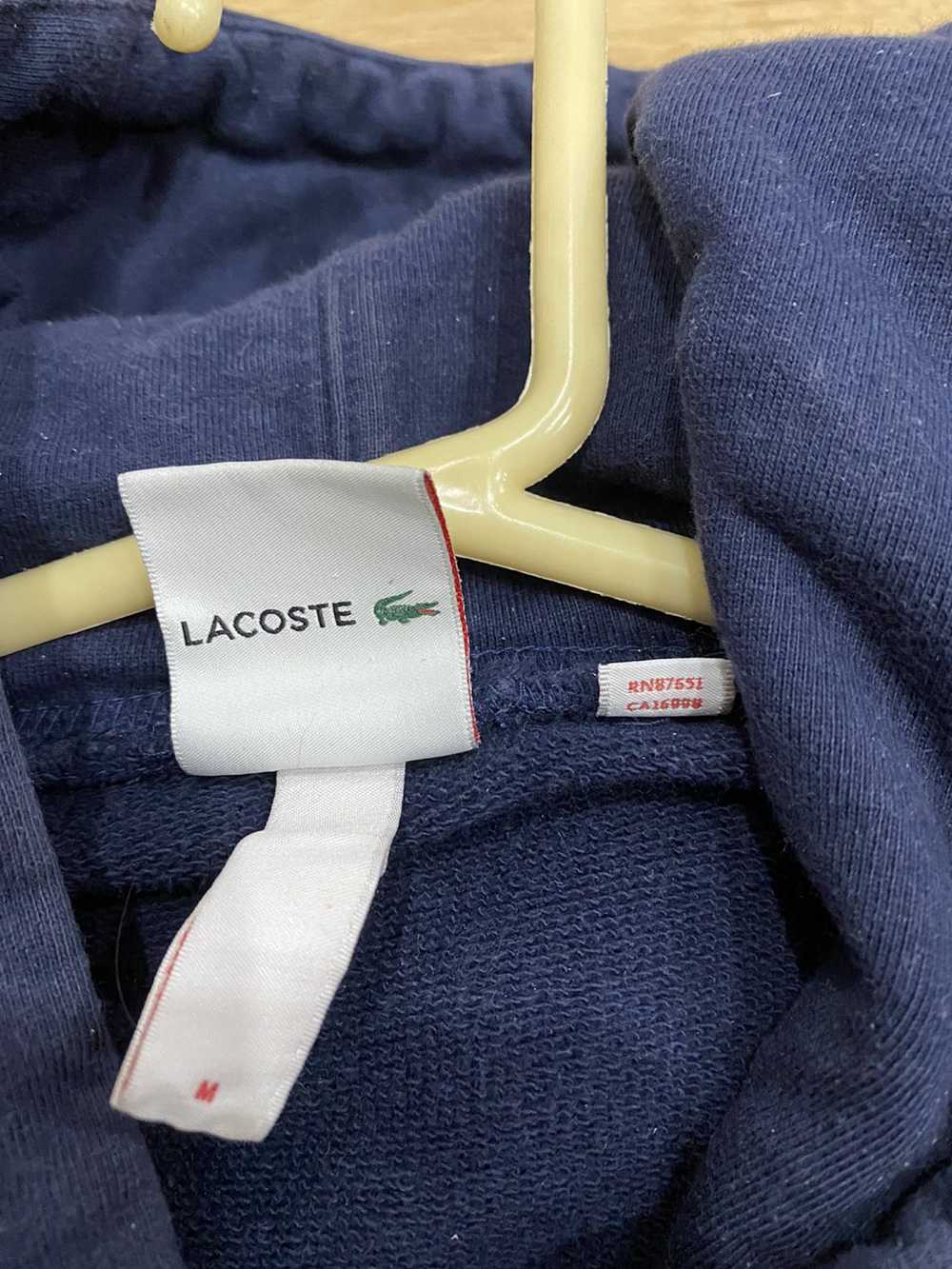 Lacoste × Supreme Supreme LACOSTE Hooded Sweatshi… - image 4