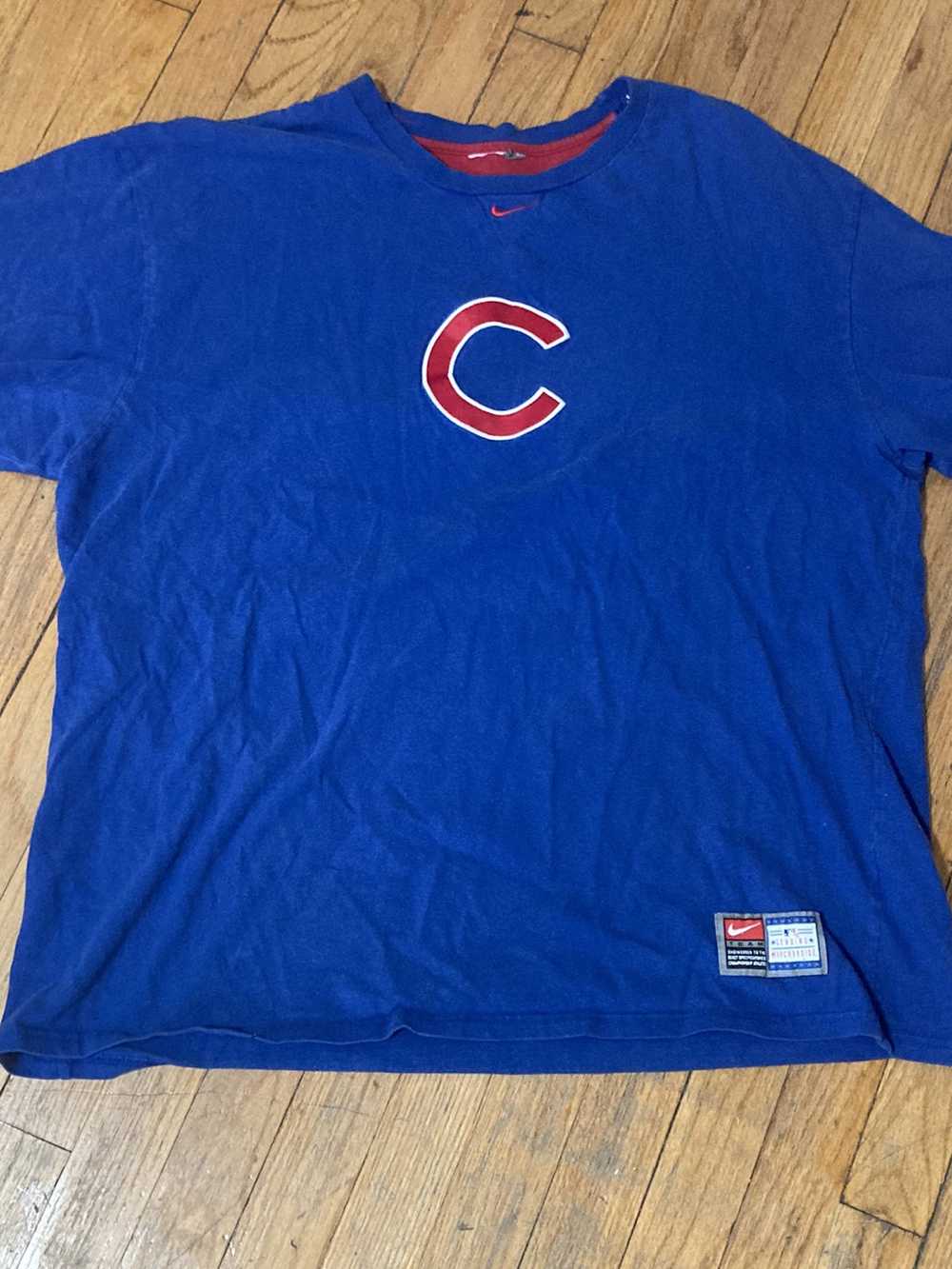 MLB × Nike × Vintage Vintage Nike Chicago Cubs Ce… - image 1