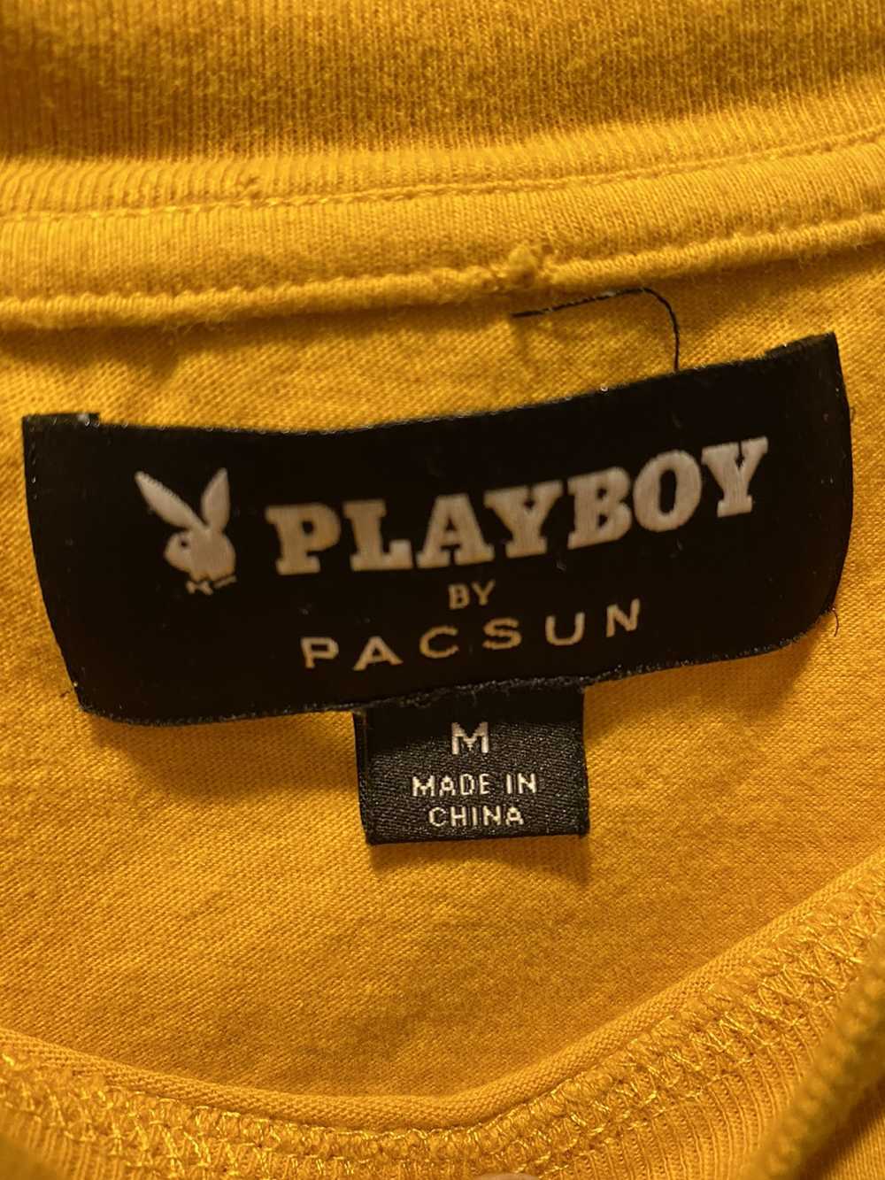 Playboy Playboy Big Logo Spellout Long Sleeve Tee - image 2