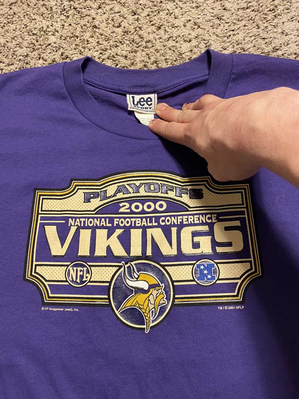 NFL × Streetwear × Vintage Y2K Vikings NFC Champs… - image 3