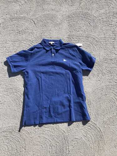 Burberry Rare vintage blue Burberry polo shirt