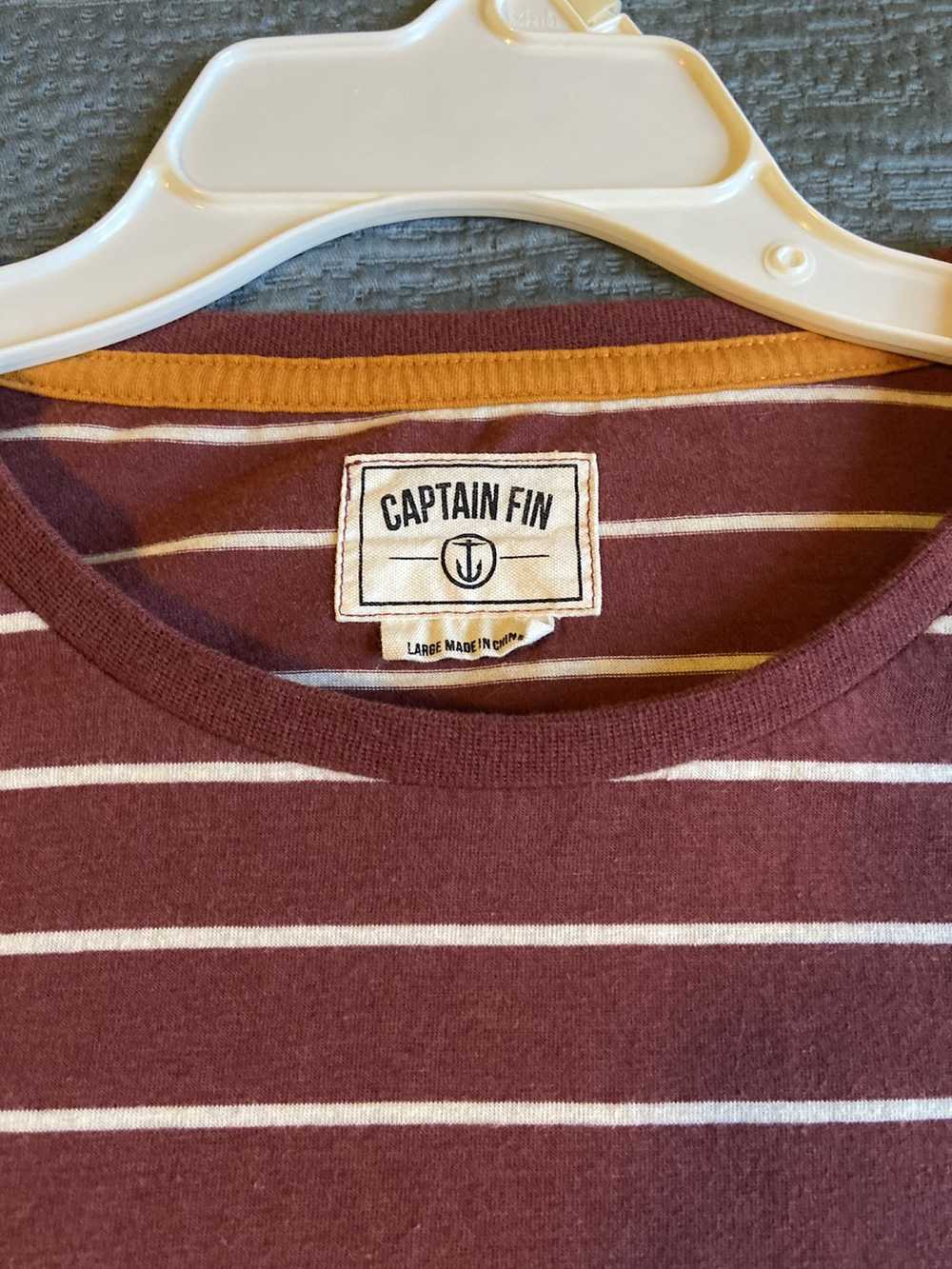 Captain Fin& Co. Striped Long Sleeve Tee - image 1