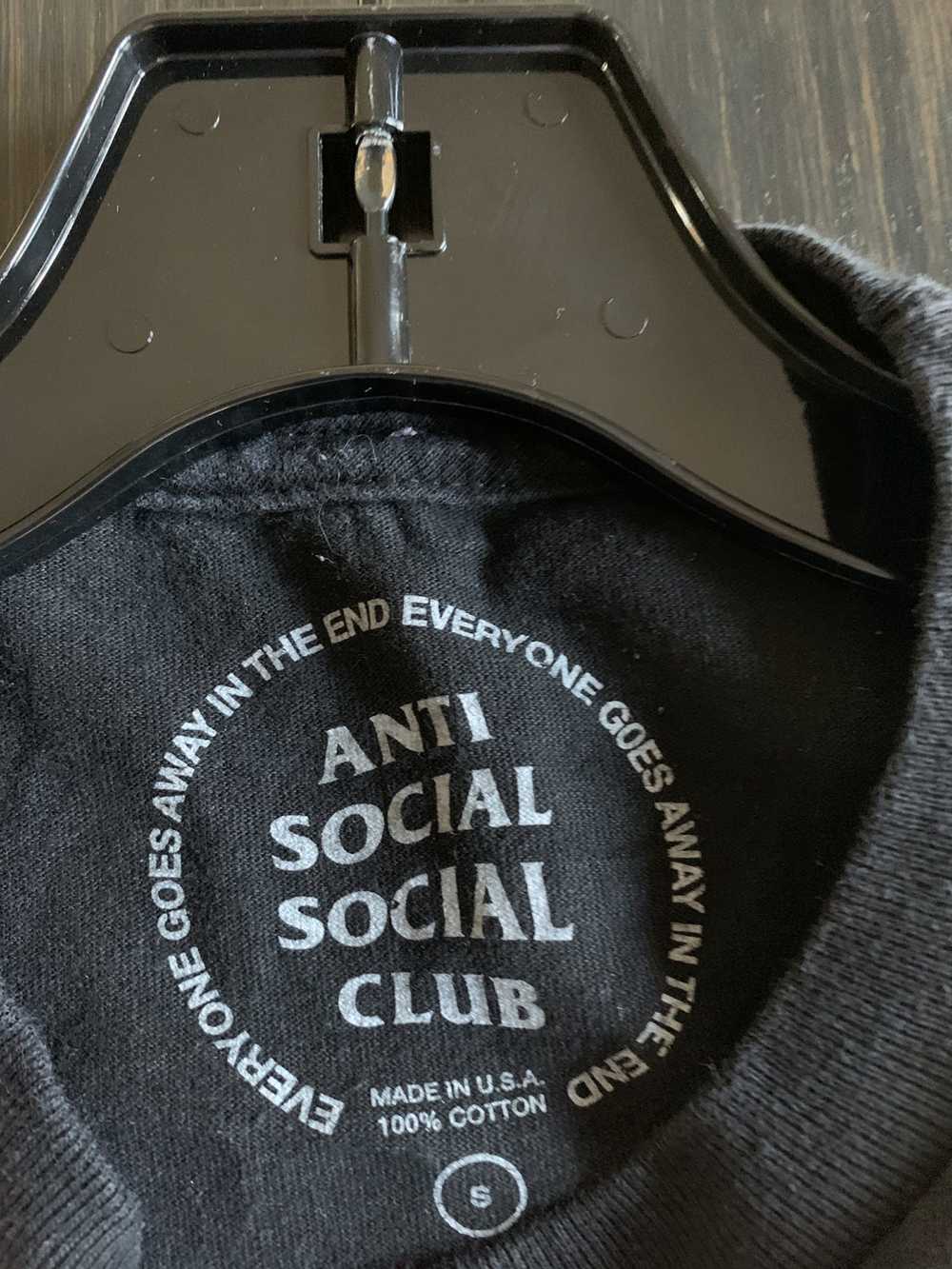 Anti Social Social Club DHL X ASSC Black Tee Anti… - image 2