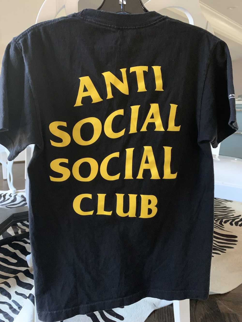 Anti Social Social Club DHL X ASSC Black Tee Anti… - image 4
