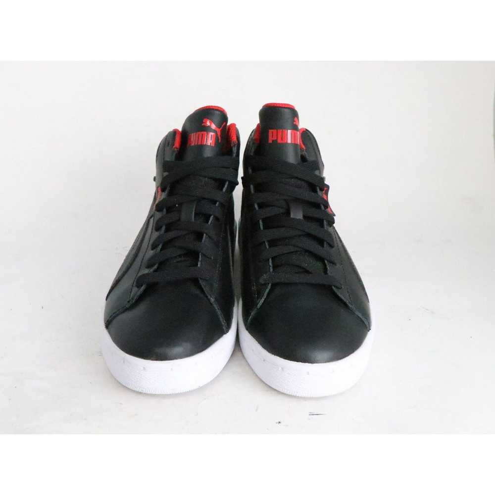 Puma Puma Men’s Black Leather Lace Up Sneaker Sho… - image 2