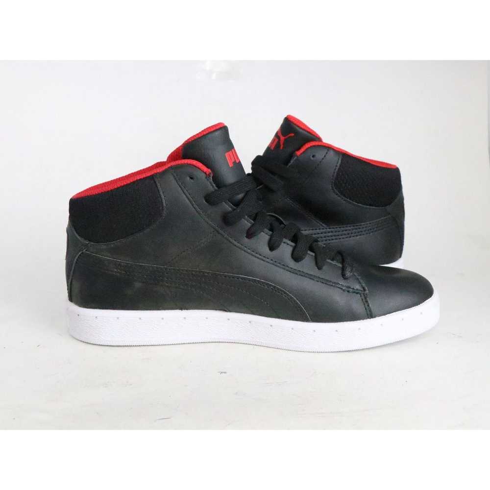 Puma Puma Men’s Black Leather Lace Up Sneaker Sho… - image 7