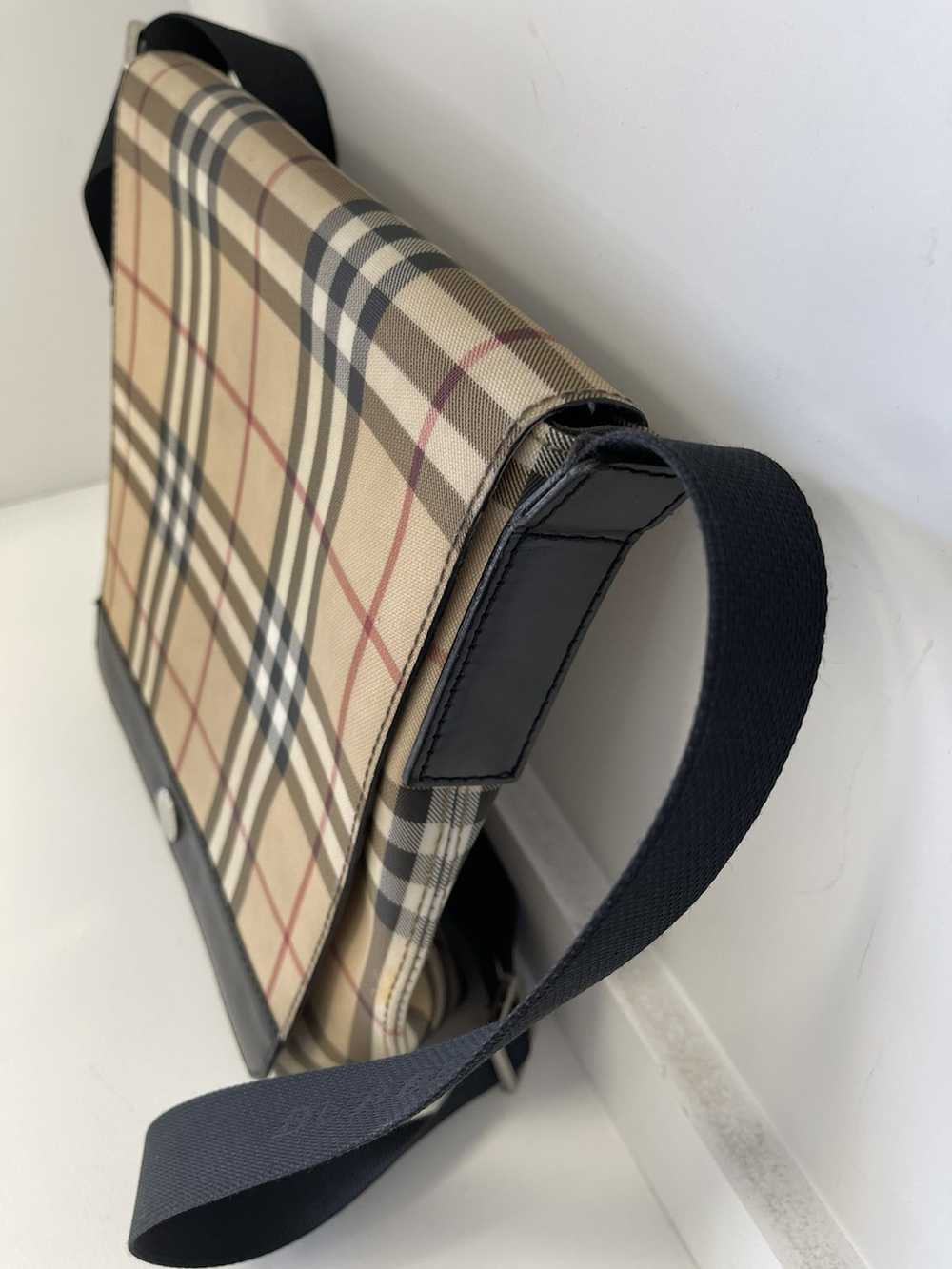 Burberry Burberry Messenger Bag Classic Check Pat… - image 2