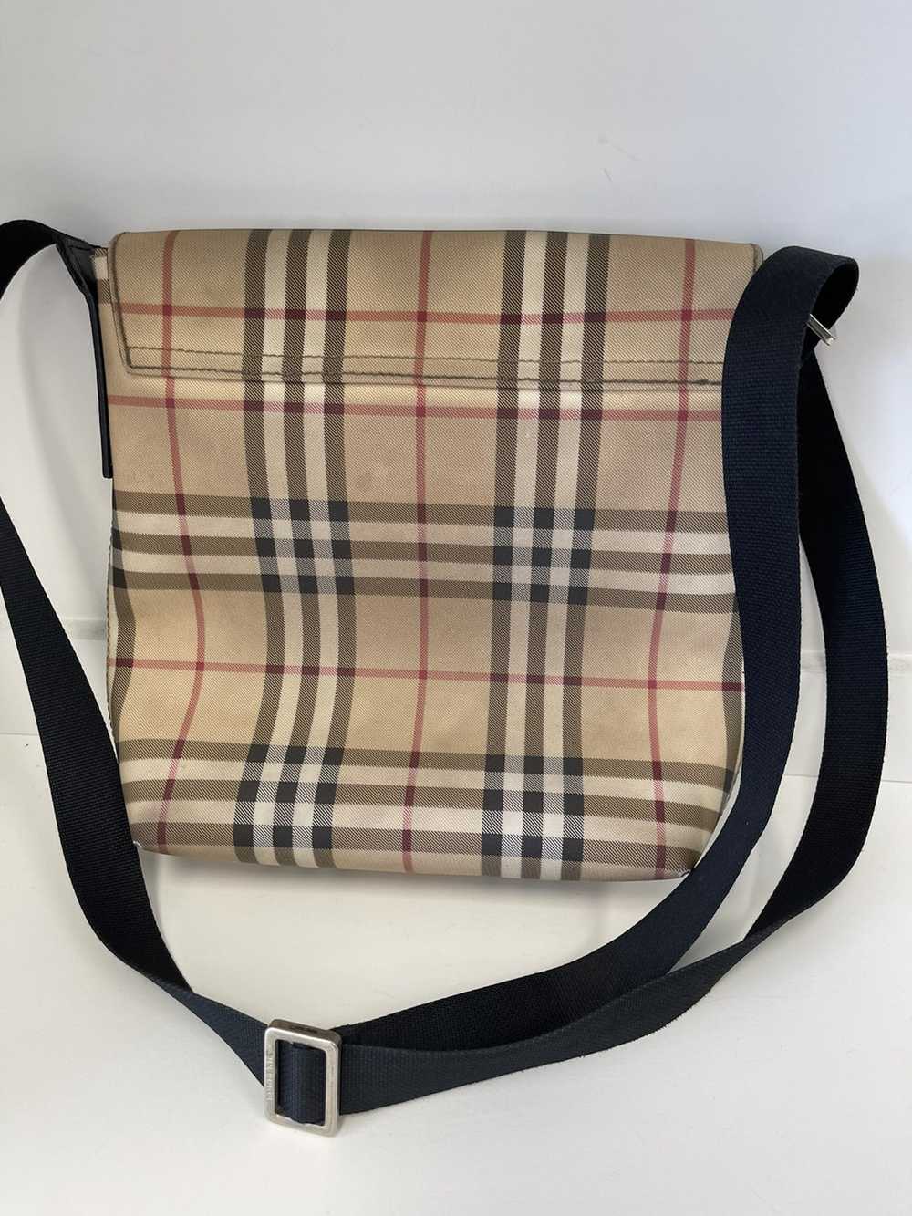 Burberry Burberry Messenger Bag Classic Check Pat… - image 3