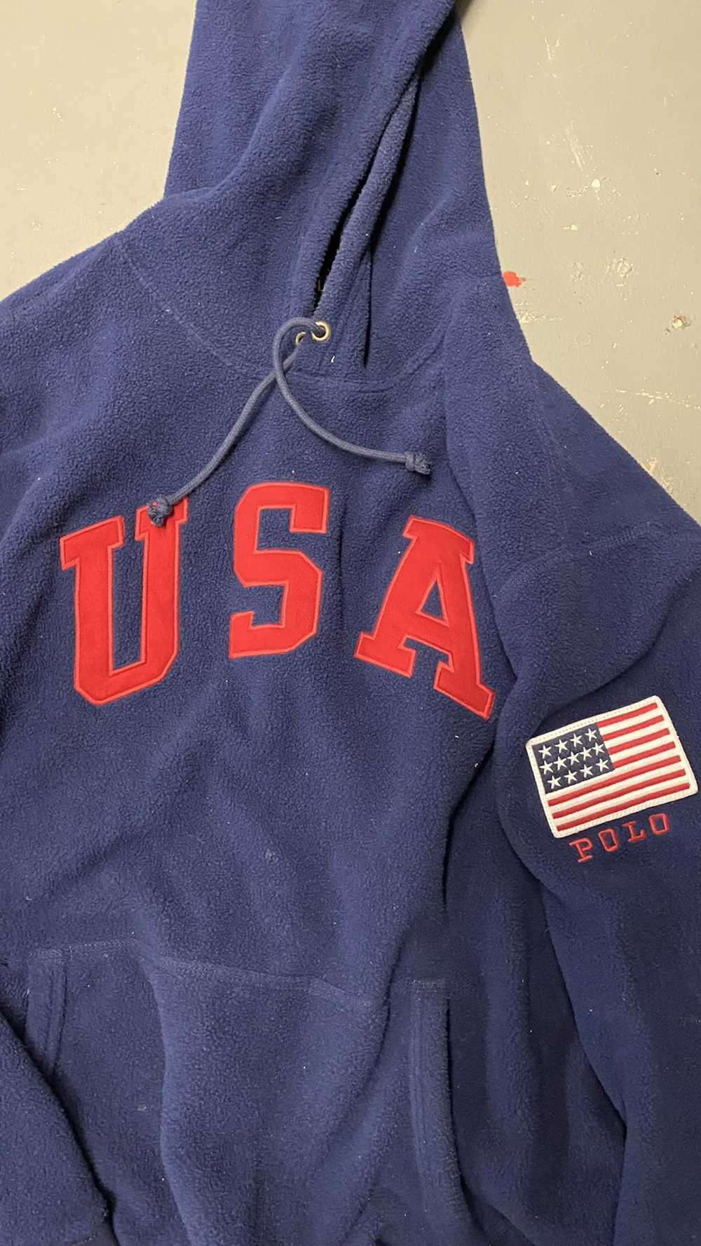 Polo Ralph Lauren Polo USA fleece hoodie - image 2