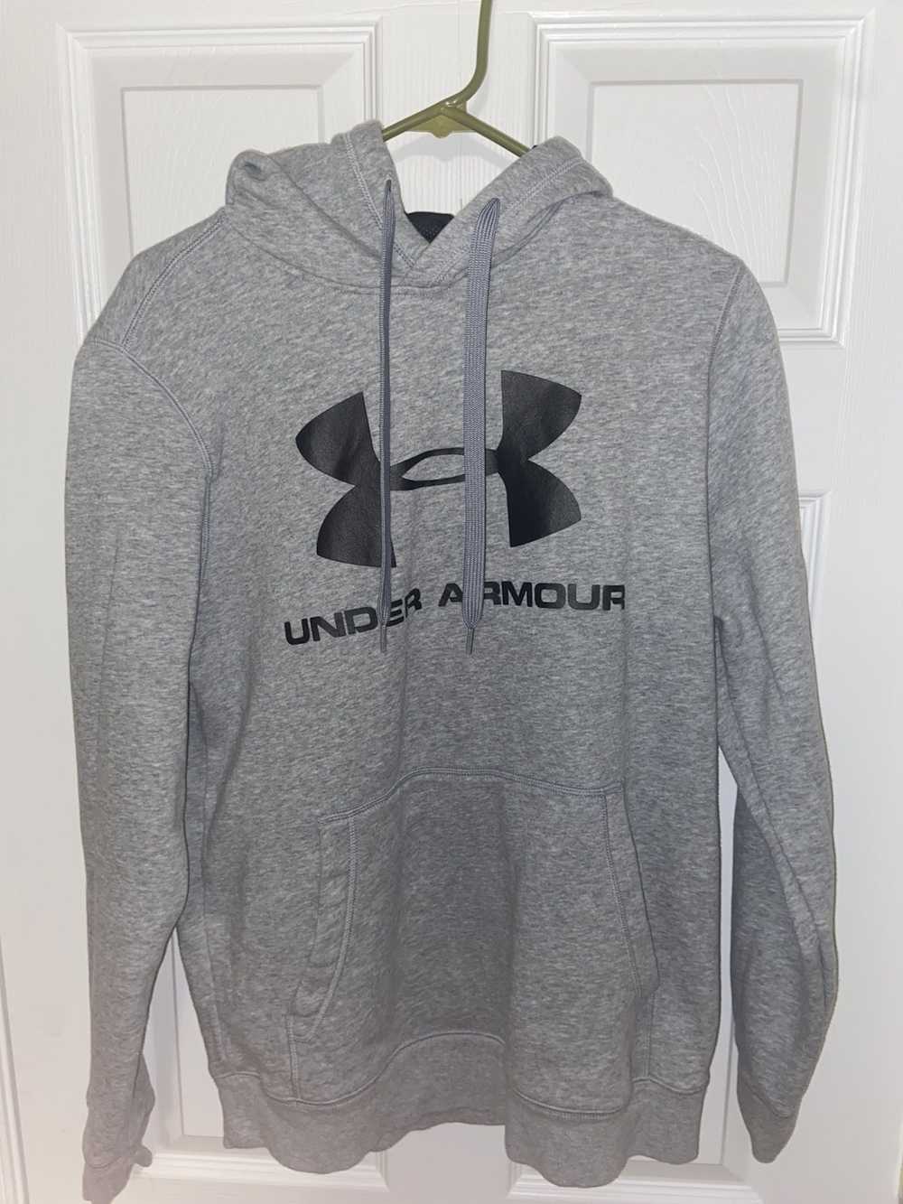 Under Armour Men’s Medium grey UA hoodie - image 1