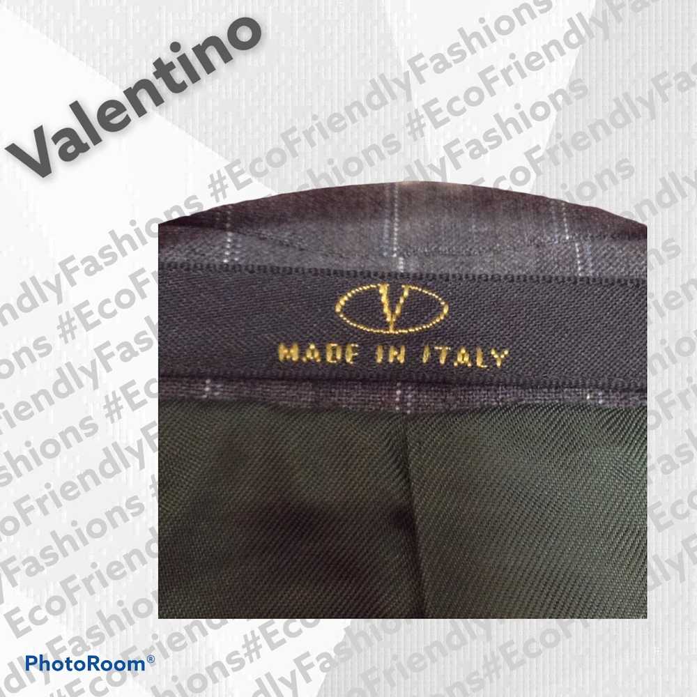 Valentino Valentino Gray Wool Pinstripe Evening J… - image 3