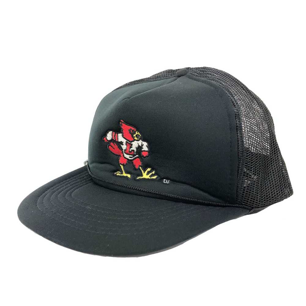 Vintage Vintage 80s Louisville Cardinal Snapback … - image 1