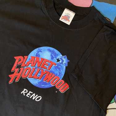 Vintage Vtg 90’s Planet Hollywood Reno promo t-shi