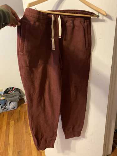 Tommy Hilfiger Burgundy jogger sweats thick