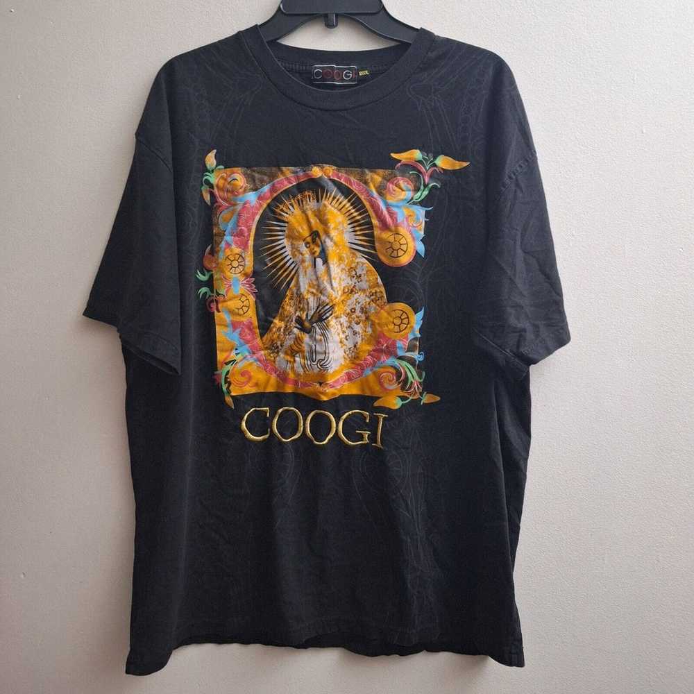 Vintge Coogi Shirt Mens 3XL XXXL Virgin Mary Sing… - image 1