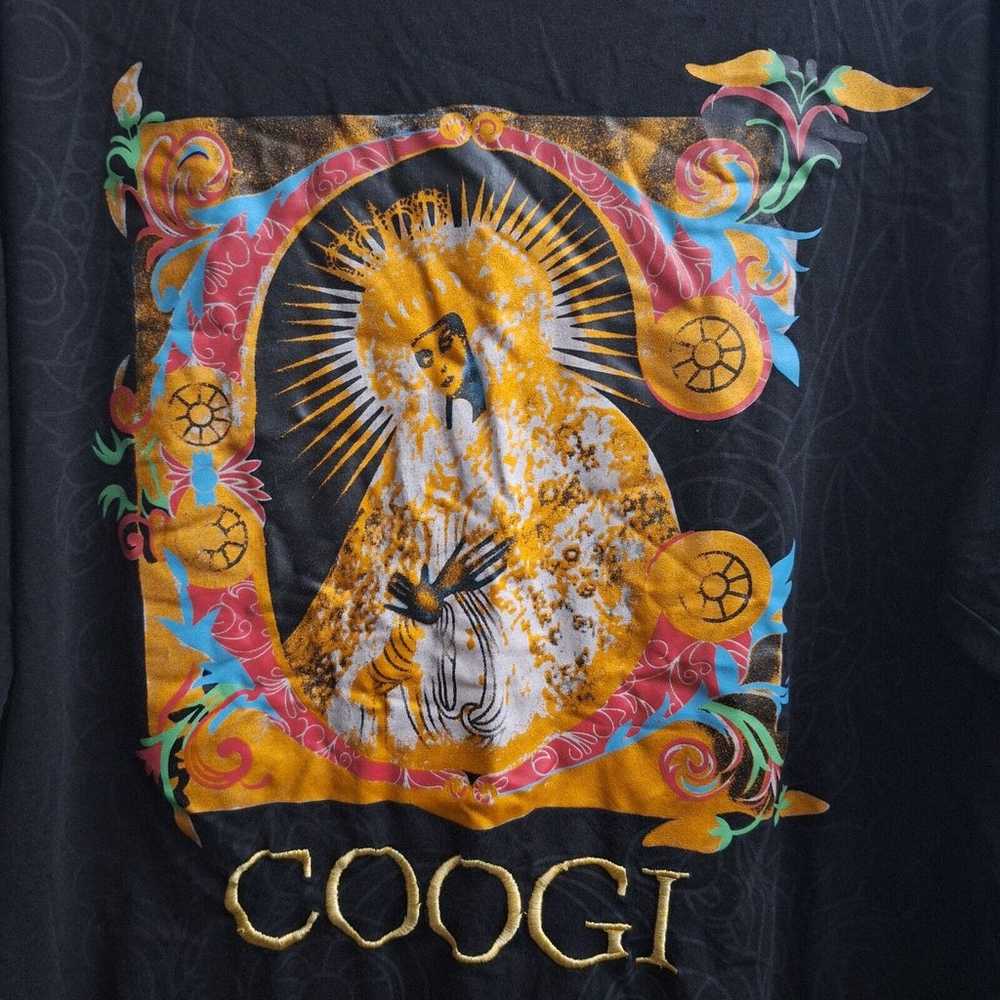 Vintge Coogi Shirt Mens 3XL XXXL Virgin Mary Sing… - image 2