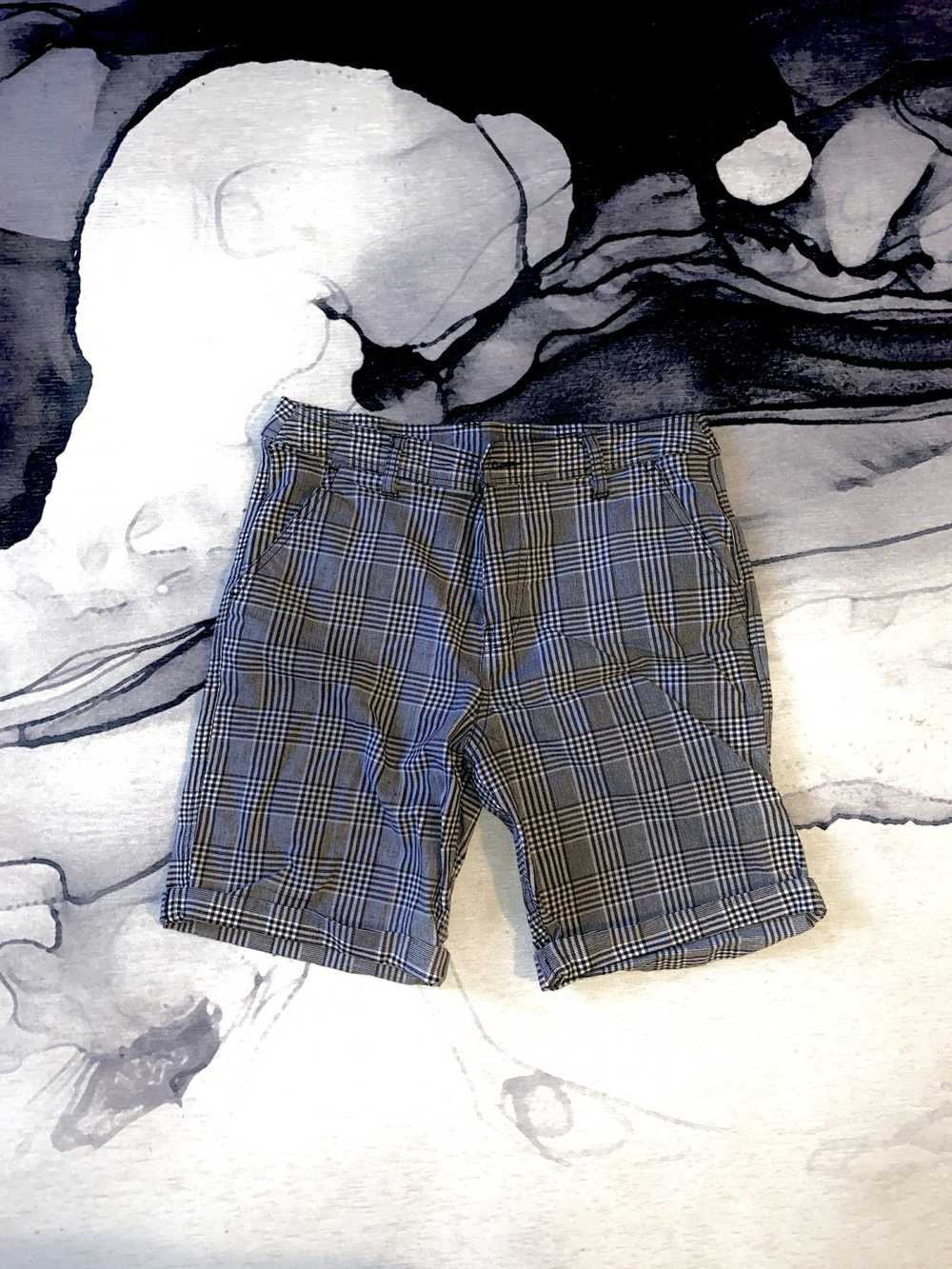 Vintage Plaid Skater Shorts - image 1