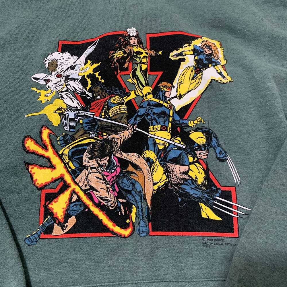 Vintage Vintage (RARE) 1993 Marvel X-Men pullover… - image 2