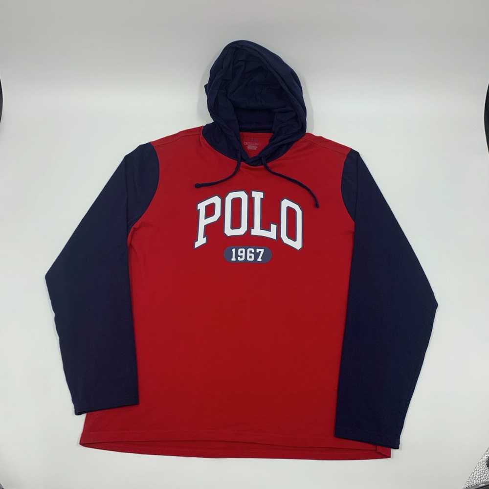 Lo Life × Polo Ralph Lauren Red & navy Polo Ralph… - image 1