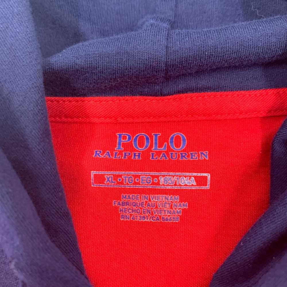 Lo Life × Polo Ralph Lauren Red & navy Polo Ralph… - image 3