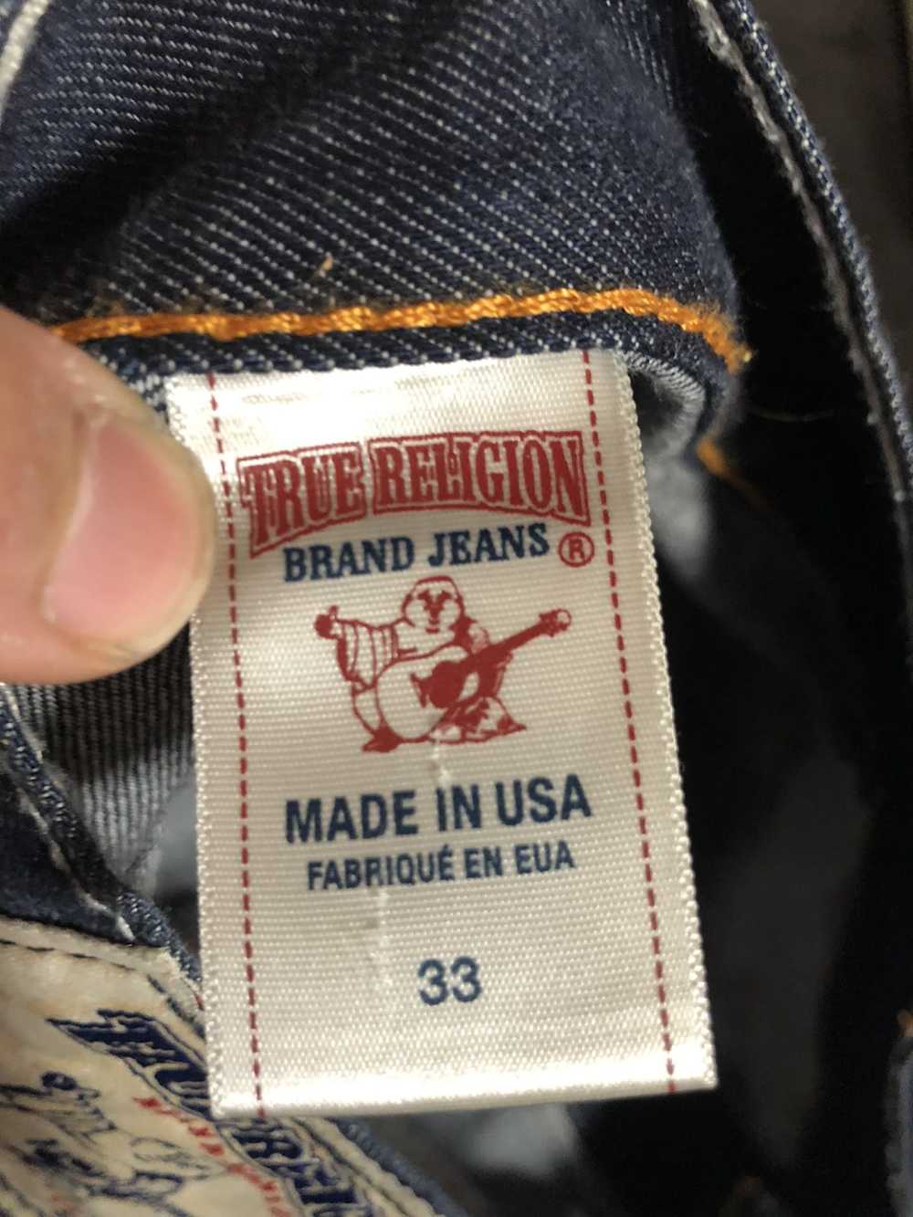True Religion True religion slim embroidered jeans - image 5