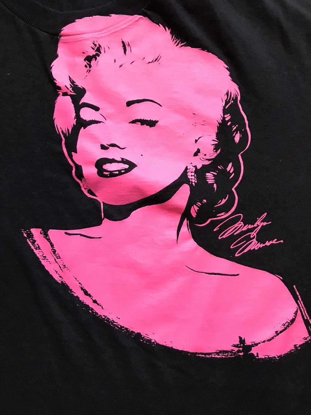 Hype × Vintage Y2K Marilyn Monroe portrait signat… - image 2