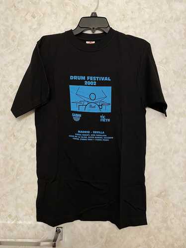 Band Tees × Rock Band × Vintage Drum Festival 2002