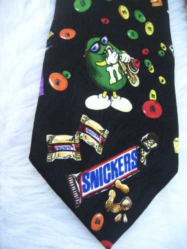 Streetwear × Vintage Candy Theme Tie M&Ms Skittles