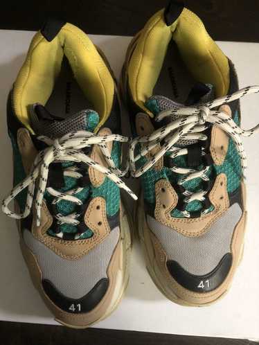 Balenciaga Balenciaga triple s green beige yellow - image 1