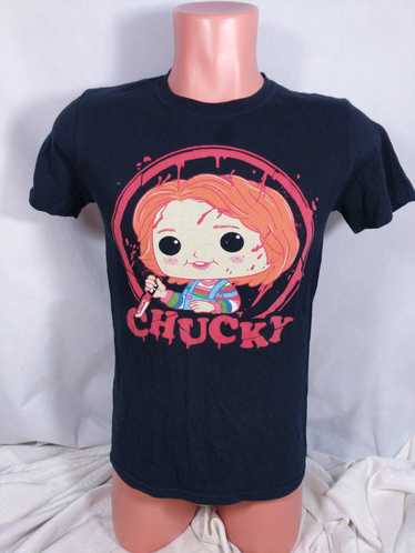 Movie Chucky POP! T-Shirt Sz Small Black Horror Fu
