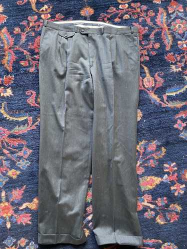 Burberry × Vintage 80s Burberry grey slacks