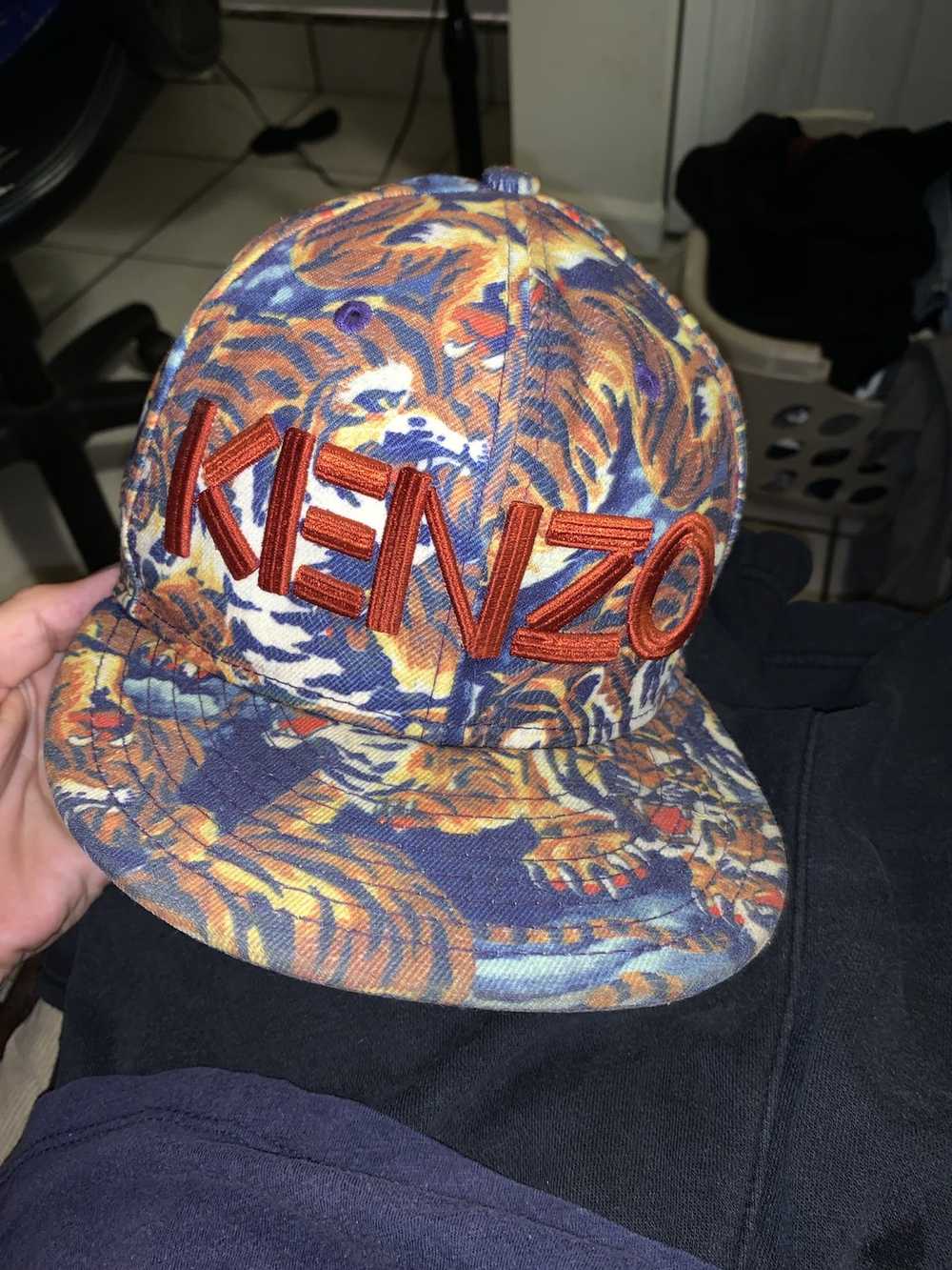 Kenzo Kenzo crouching tiger fitted hat - image 1