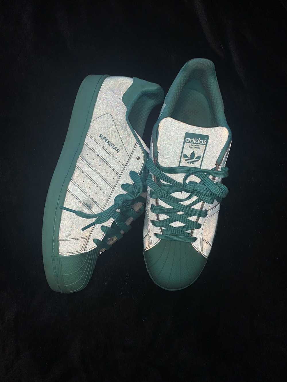 Adidas Superstar Adicolor Reflective Shock Mint - image 1