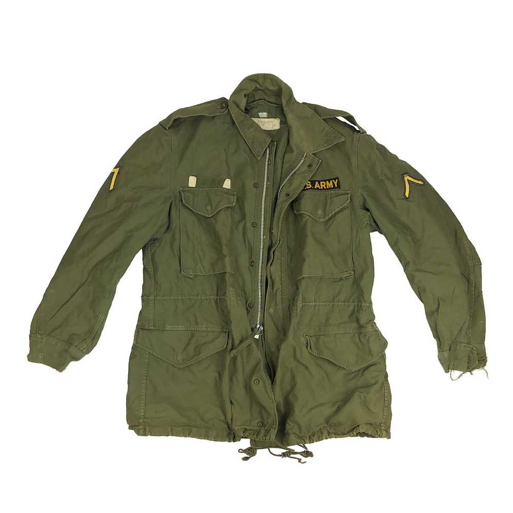 Vintage Vintage 50s United States Army M-51 Green… - image 1