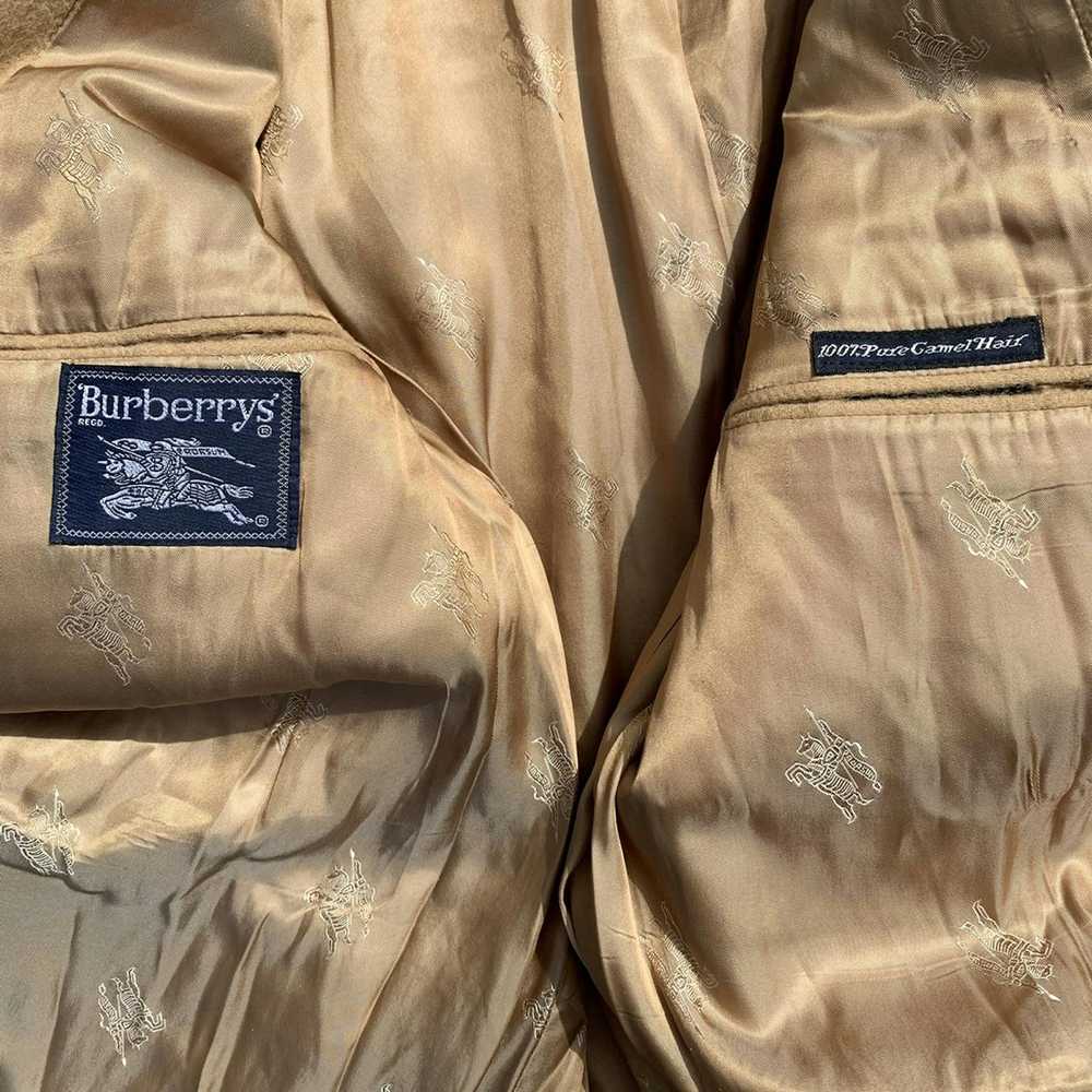 Burberry × Vintage Vintage 80’s Burberry 100% Cam… - image 3