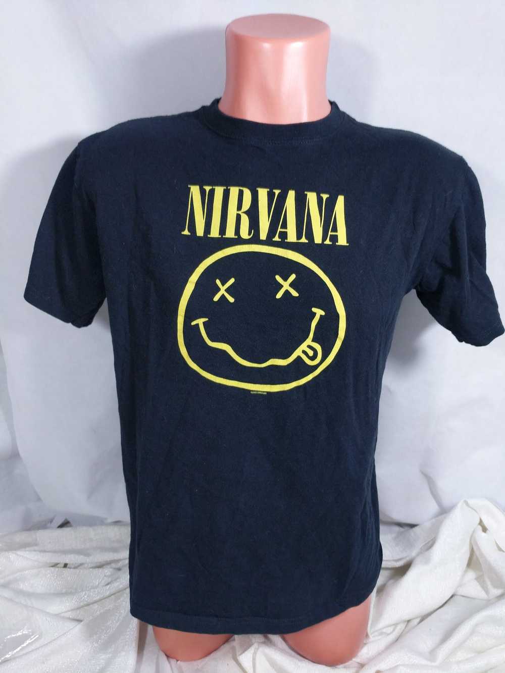 Anvil × Band Tees × Nirvana Nirvana T-Shirt Sz Me… - image 1