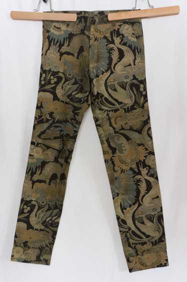 Dries Van Noten SS14 tapestry print pants