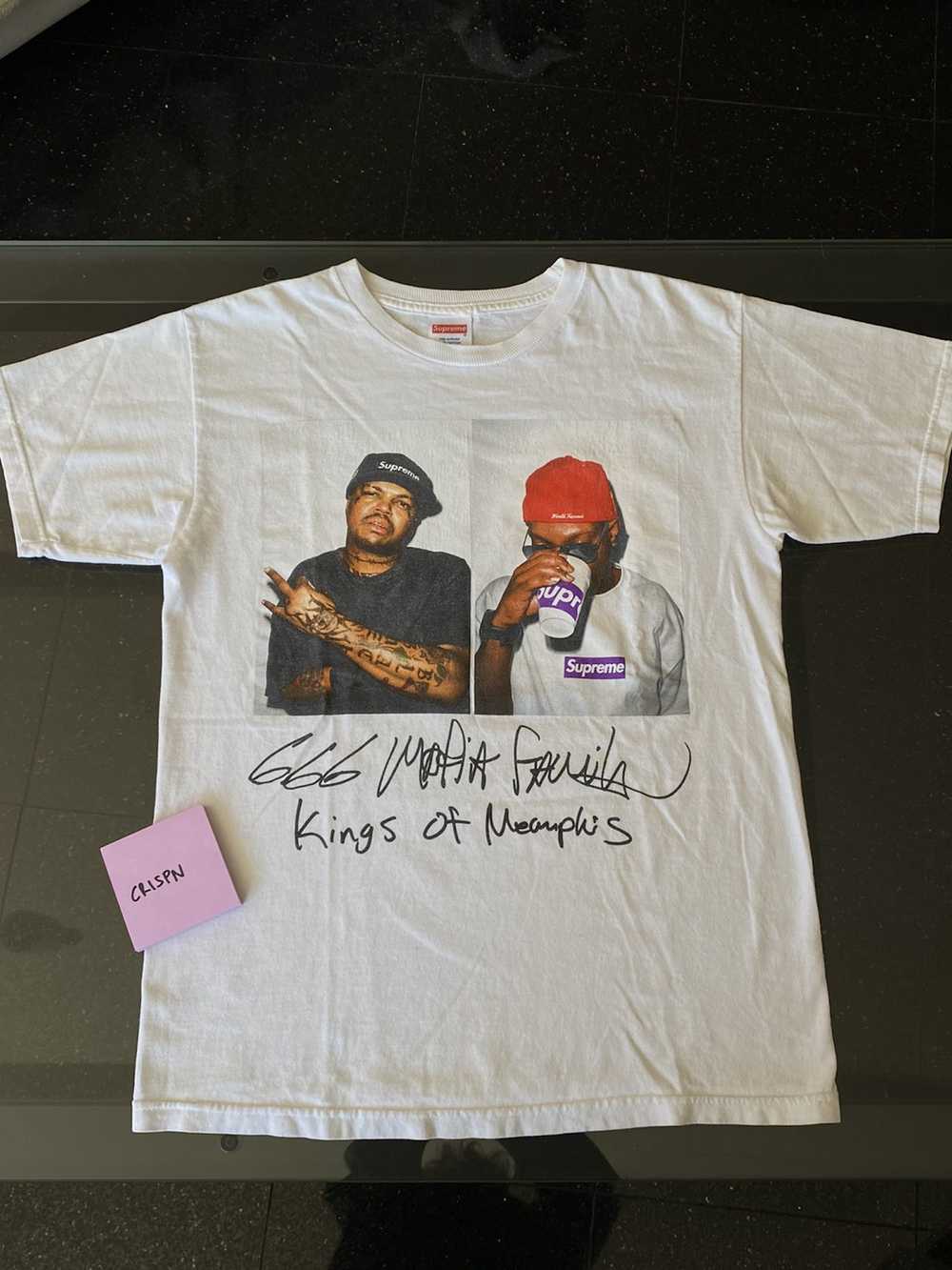 Rap Tees × Supreme Supreme Three Six Mafia Tee - image 1