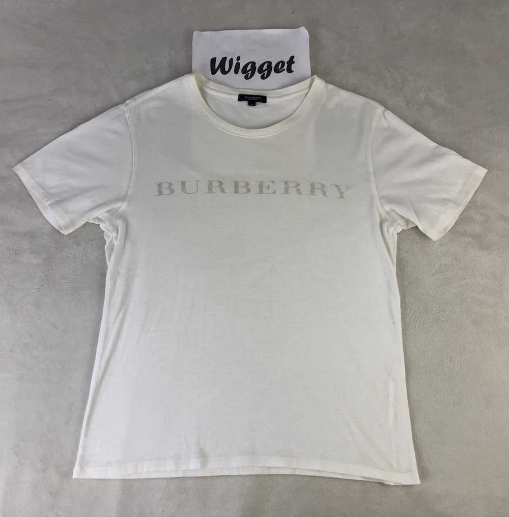 Burberry Burberry logo tee white thin subtle - image 1