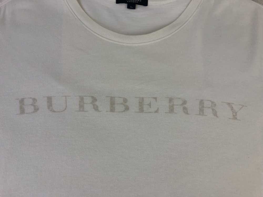 Burberry Burberry logo tee white thin subtle - image 4