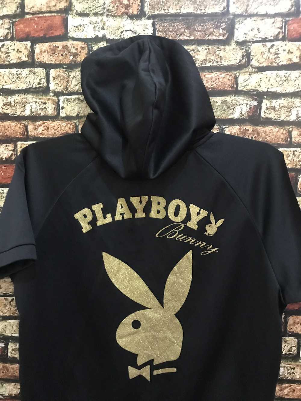 Playboy Playboy Hoodies Big Bunny Full Zipper Sho… - image 6