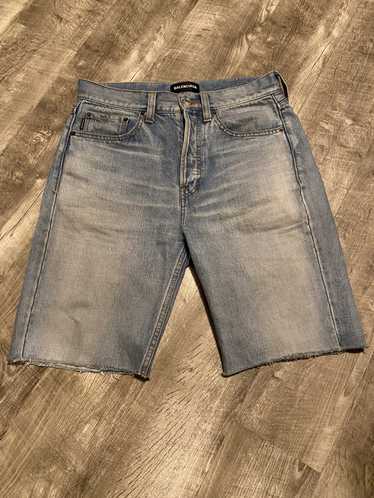 Balenciaga Balenciaga Denim Shorts - image 1